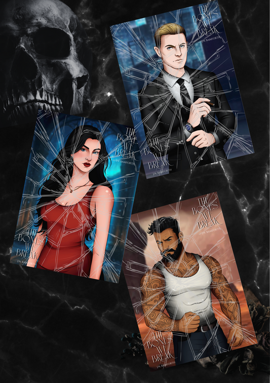 The Bones We Break Character Art